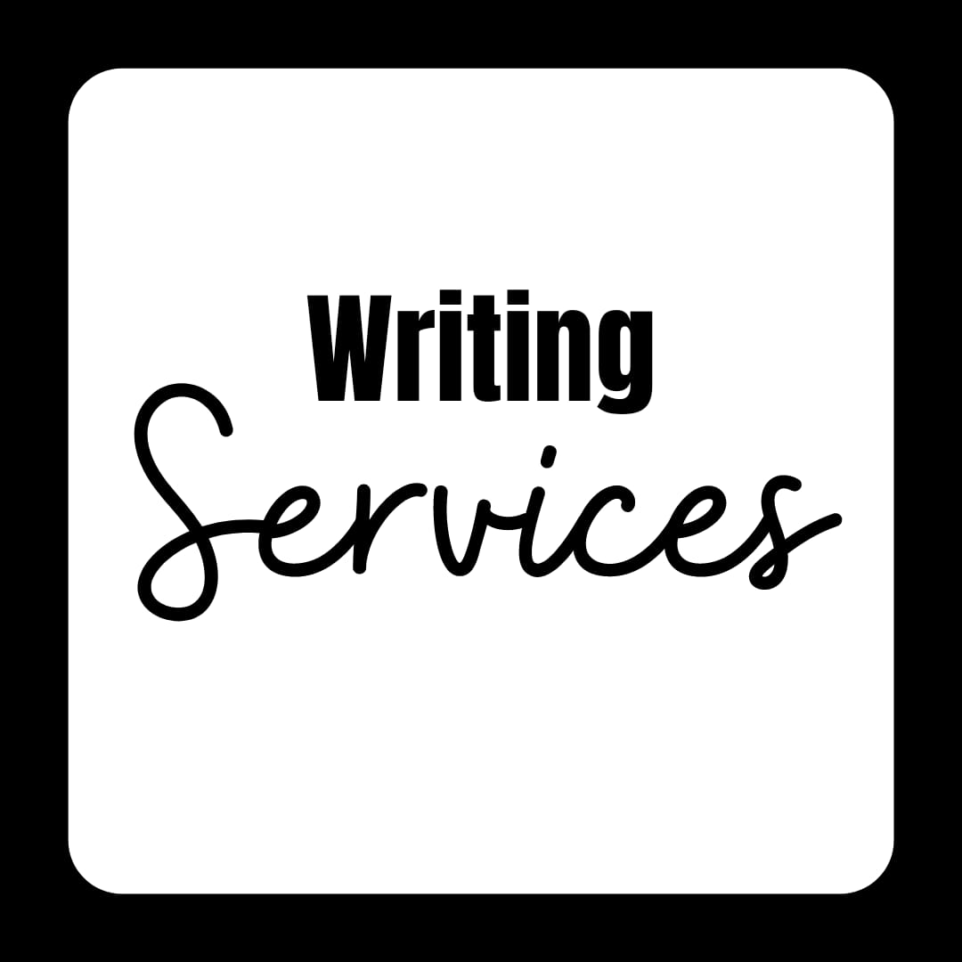 Writing Services We Offer!